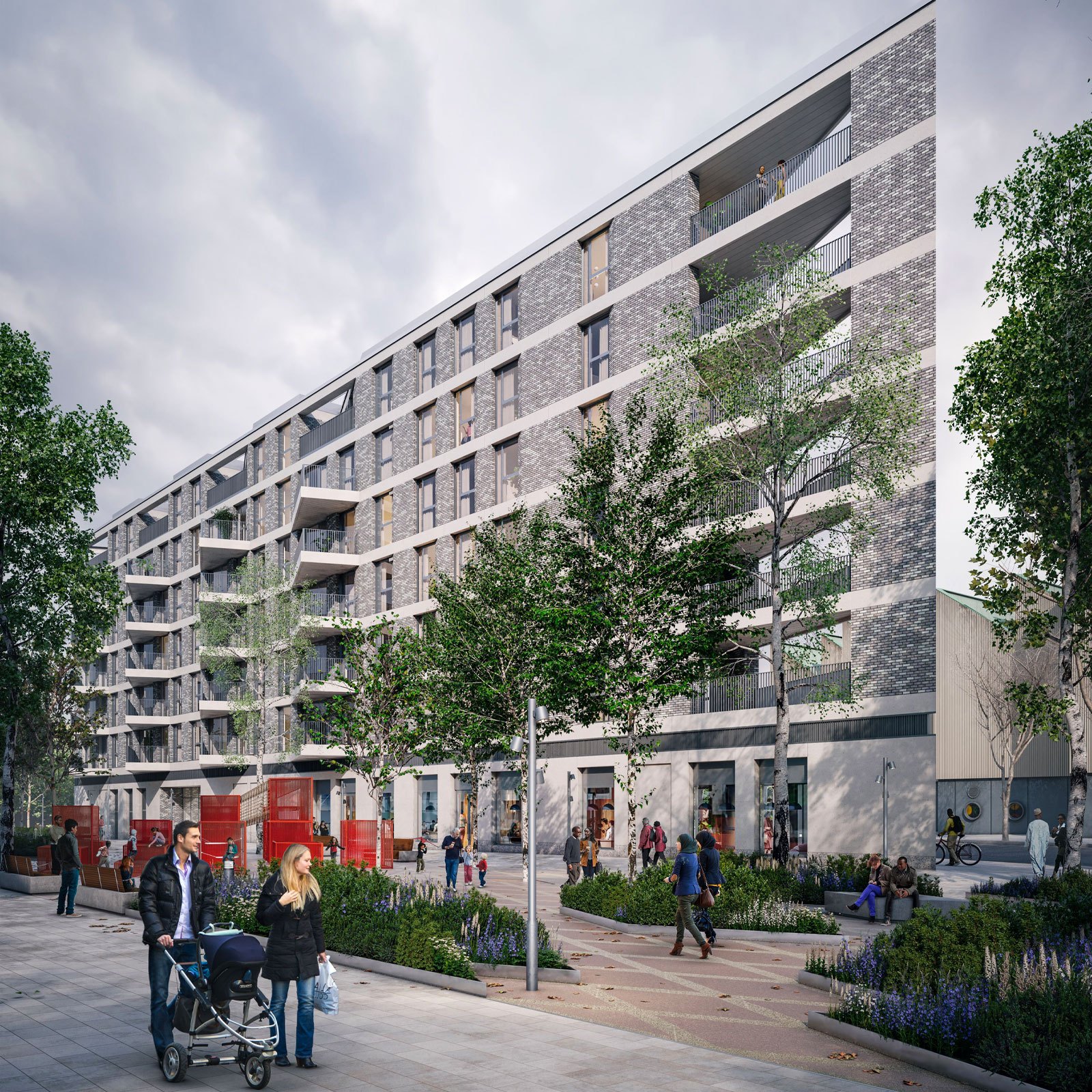 East Village Plot N05 Projects Affordable Homes Cast