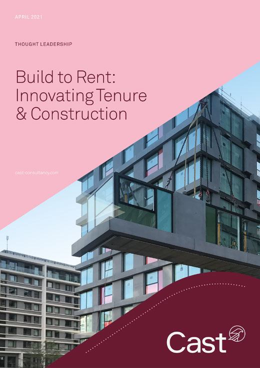 Build to Rent: Innovating Tenure & Construction - Cast